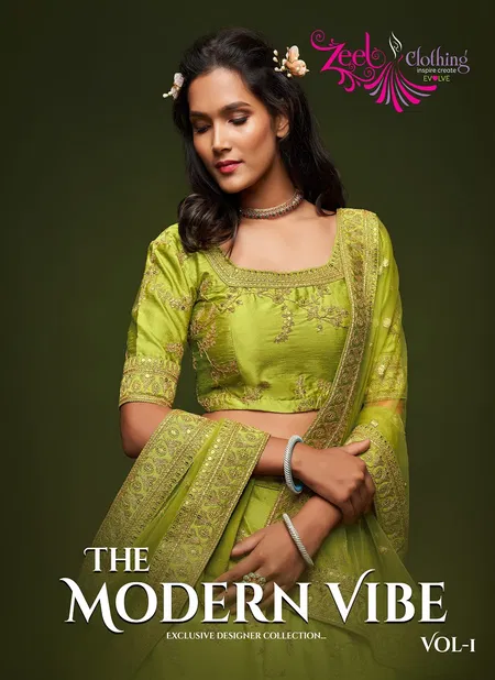 The Modern Vibes Vol 1 By Zeel Clothing Designer Lehenga Choli Exporters In India Catalog